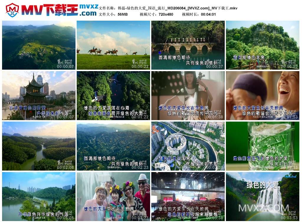 韩磊-绿色的大爱_国语_流行_MD206084